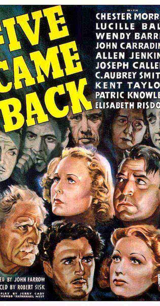 Five Came Back (1939)
