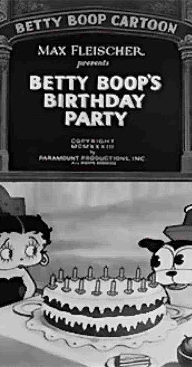 Betty Boop's Birthday Party (1933)