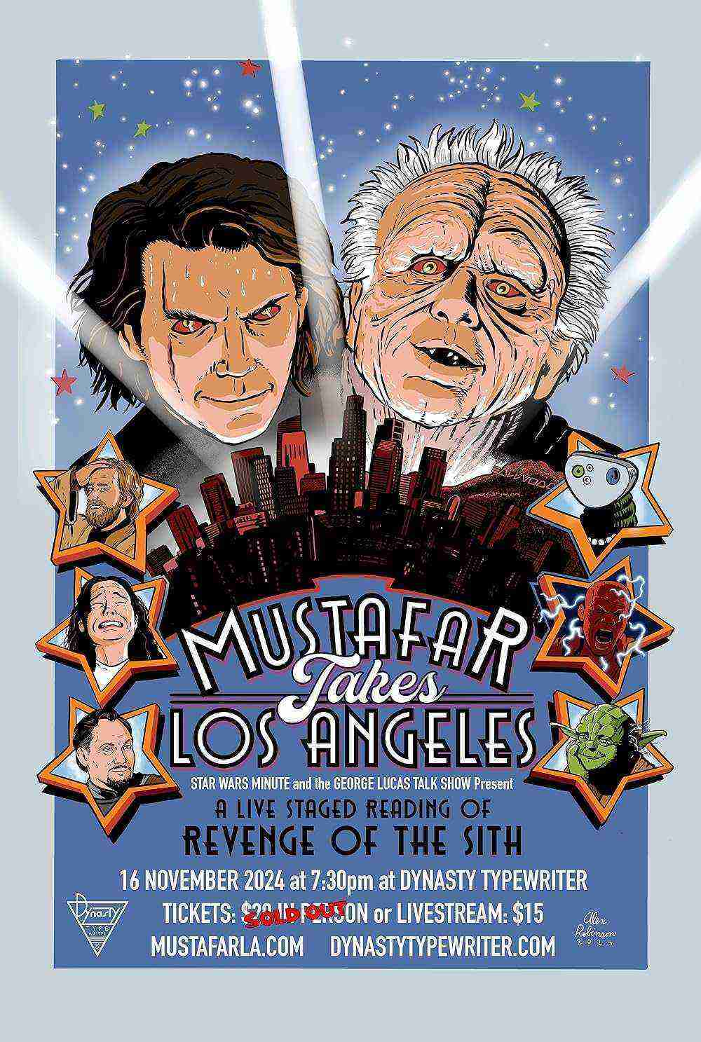 Mustafar Takes Los Angeles: A Live Staged Reading of Star Wars: Episode III (2024)