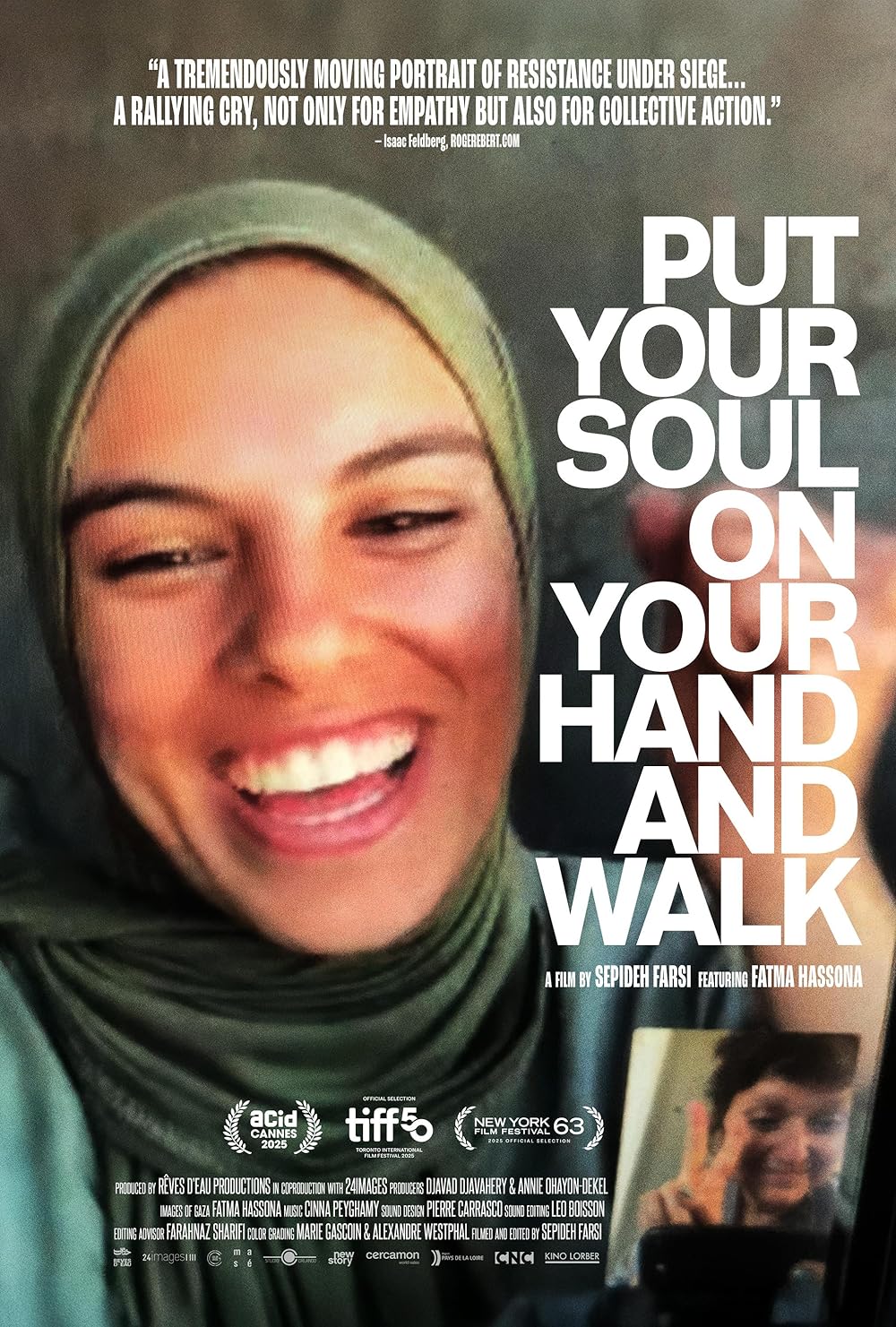 Put Your Soul on Your Hand and Walk (2025)
