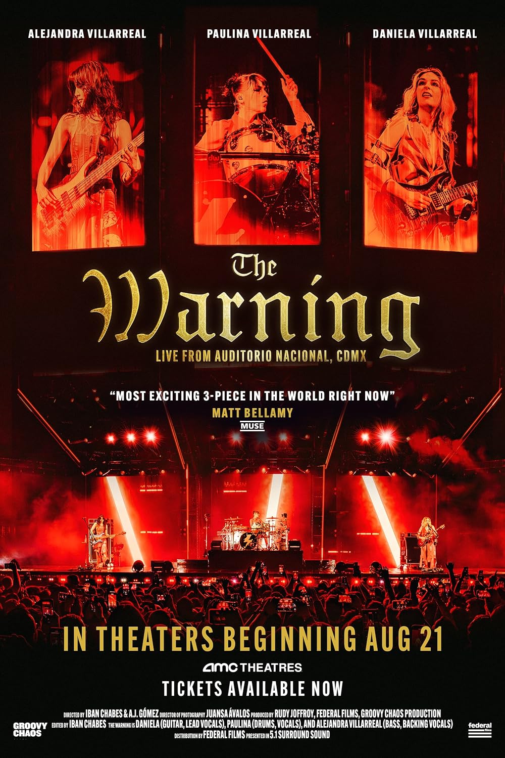 The Warning Live from Auditorio Nacional, CDMX (2025)