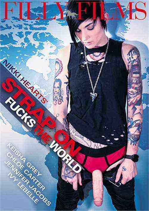 [18+] Nikki Hearts' Strap On Fucks The World