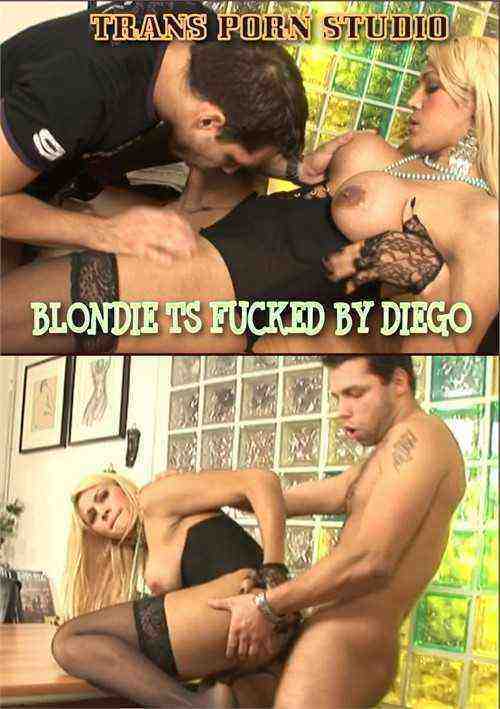 [18+] Blondie TS Fucked by Diego