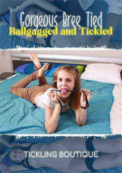[18+] Gorgeous Bree Tied Ballgagged and Tickled
