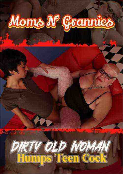 [18+] Dirty Old Woman Humps Teen Cock