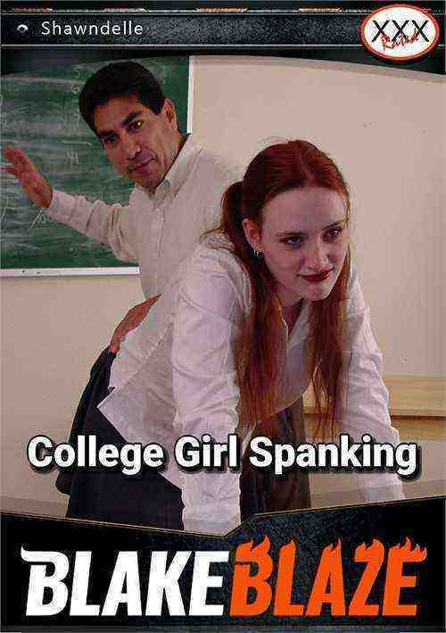 [18+] College Girl Spanking