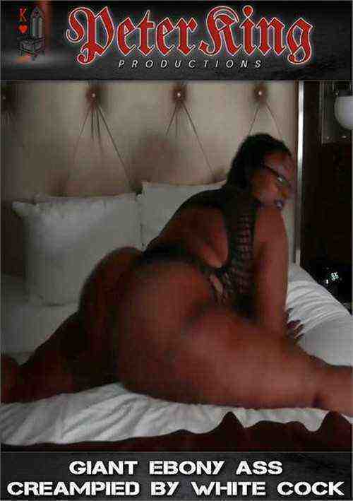 [18+] Giant Ebony Ass Creampied by White Cock