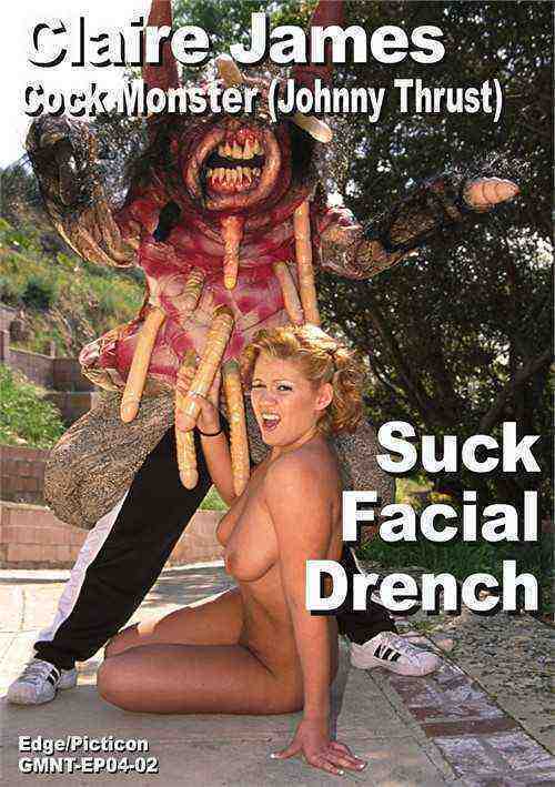 [18+] Claire James & Cock Monstrer (Johnny Thrust) Suck Facial Drench Collector Scene
