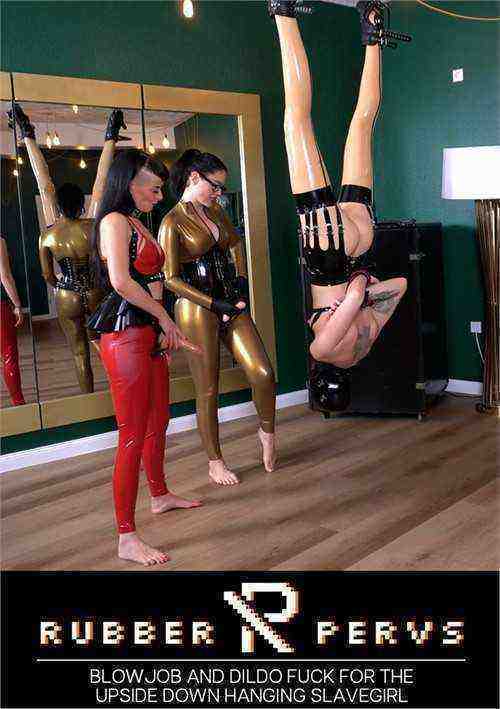 [18+] Blow Job And Dildo Fuck For The Upside Down Hanging Slavegirl