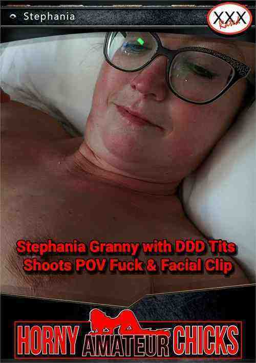 [18+] Stephania Granny with DDD Tits Shoots POV Fuck & Facial Clip