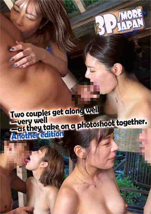 [18+] Two couples get along well, very well as they take on a photoshoot together. Another edition