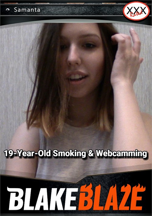 [18+] 19-Year-Old Samanta Smoking on Her Webcam
