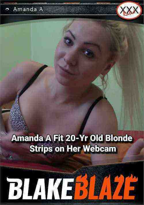 [18+] Amanda A Fit 20-Yr Old Blonde Strips on Her Webcam