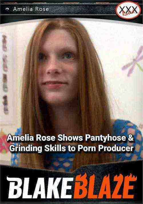[18+] Amelia Rose Shows Pantyhose & Grinding Skills To Porn Producer