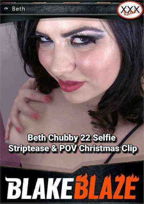 [18+] Beth Chubby 22 Selfie Striptease & POV Christmas Clips