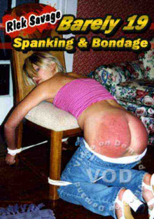 [18+] Barely 19 Spanking & Bondage