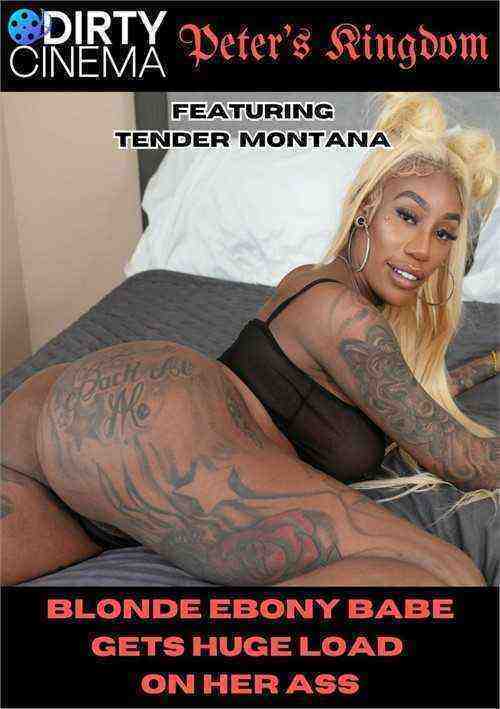 [18+] Blonde Ebony Babe Gets Huge Load on Her Ass