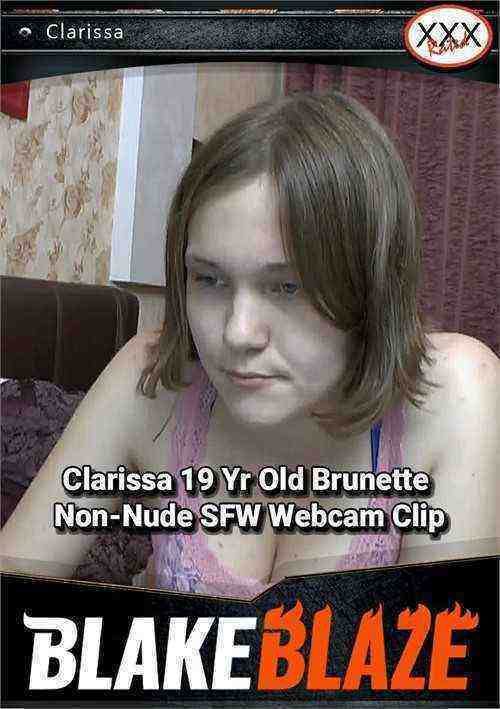 [18+] Clarissa 19 Yr Old Brunette Non-Nude SFW Webcam Clip