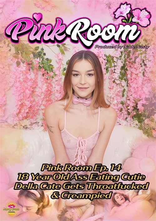 [18+] Pink Room Ep.14: 18 Year Old Ass Eating Cutie Della Cate Gets Throatfucked & Creampied