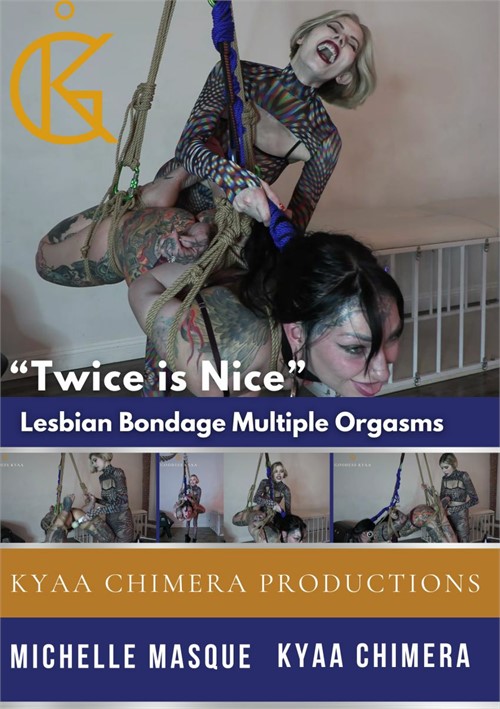[18+] 'Twice is Nice' Lesbian Bondage Multiple Orgasms