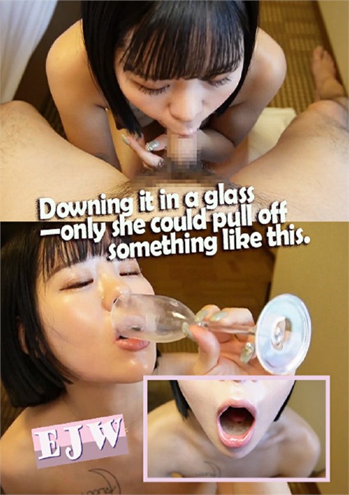 [18+] Downing it in a glass, only she could pull off something like this