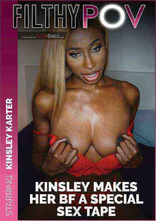 [18+] Kinsley Makes Her BF a Special Sex Tape While He is Away