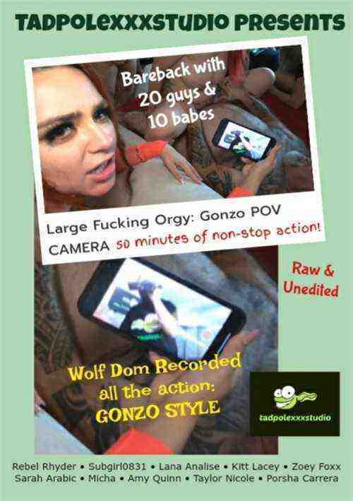 [18+] Large Fucking Orgy Gonzo Style Camera