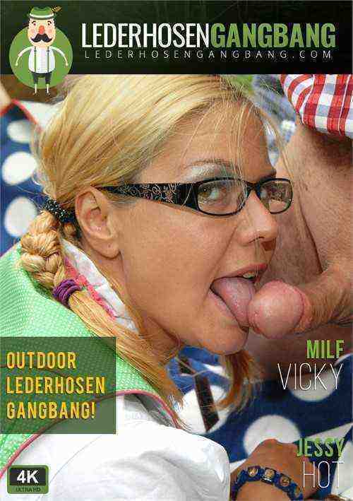 [18+] Outdoor Lederhosen Gangbang