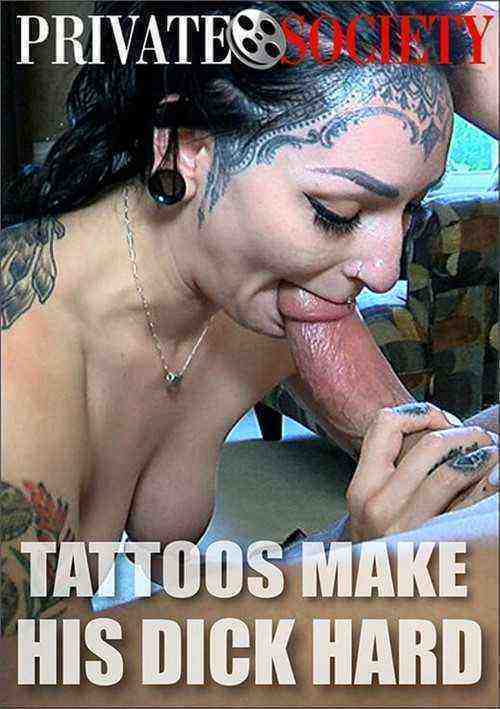 [18+] Tattoos Make His Dick Hard