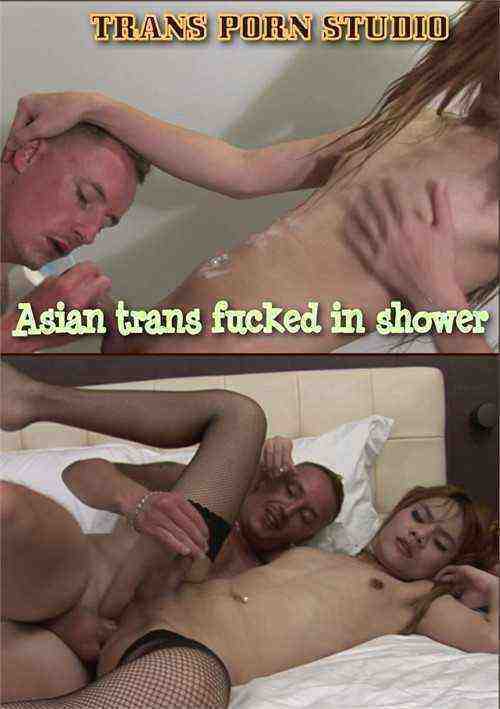 [18+] Asian Trans Fucked in Shower