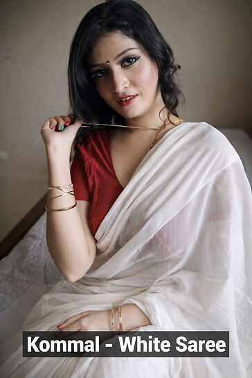 White Saree Nude Model (2026) Kommal (2026)