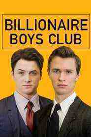 Billionaire Boys Club (2018)